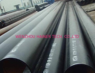China Plain End Black Painting &amp; Varnish Coating API 5L Gr.B Seamless Steel Line Pipe supplier